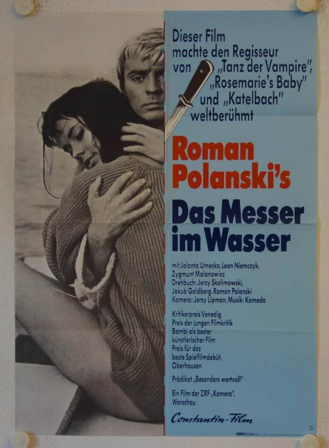 Knife in the Water re-release german movie poster